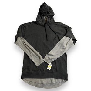 AMERICAN RAG Men’s Hooded Long Sleeve Shirt Size Medium